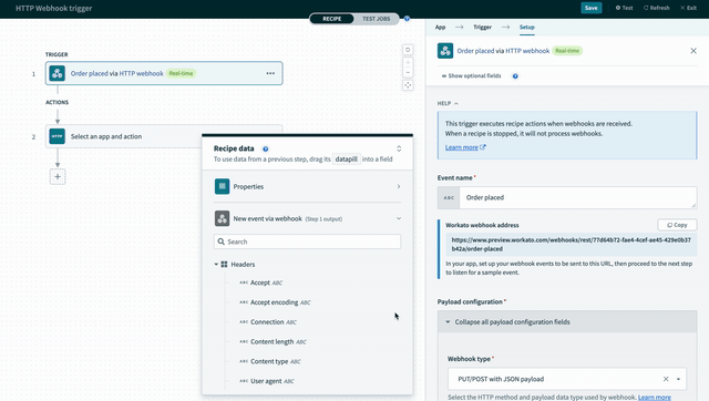 Configured-webhook-trigger